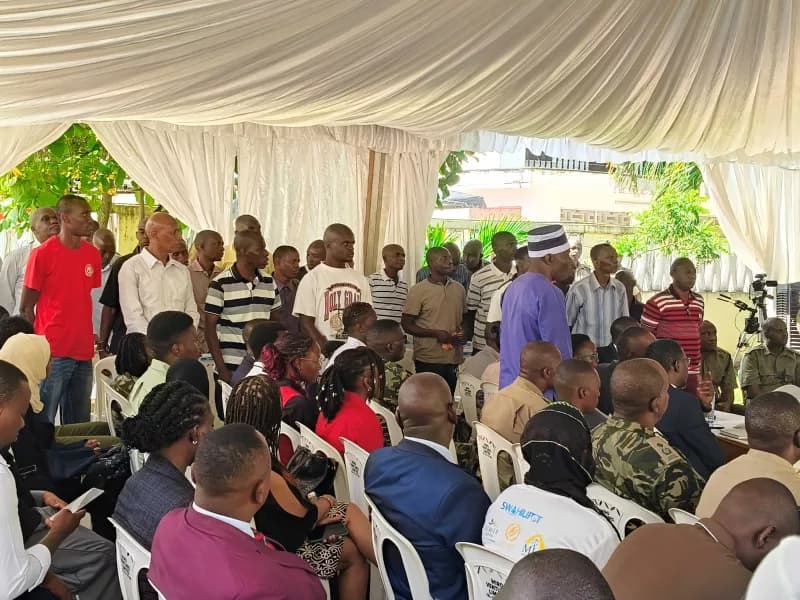 Light moment as two Shakahola accused thought they were spared