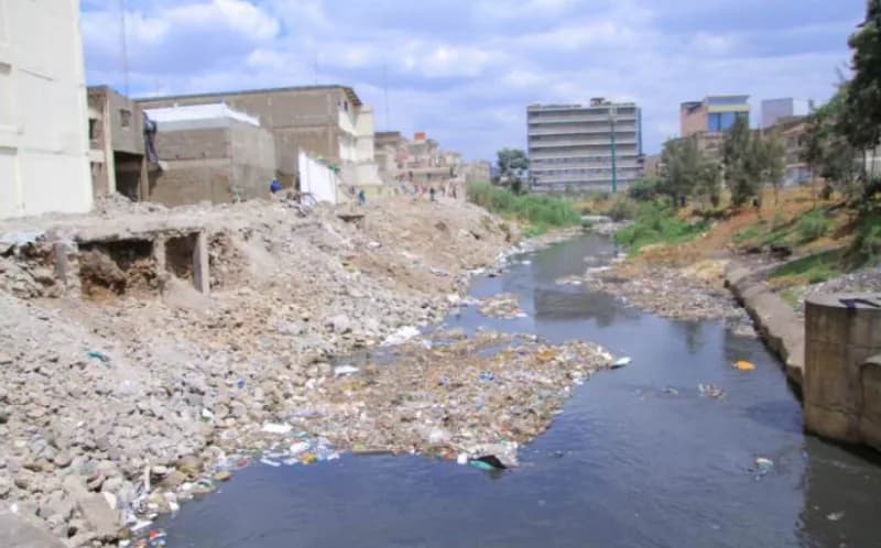 Nairobi reclaims river land, opens dam spillway ahead of rains