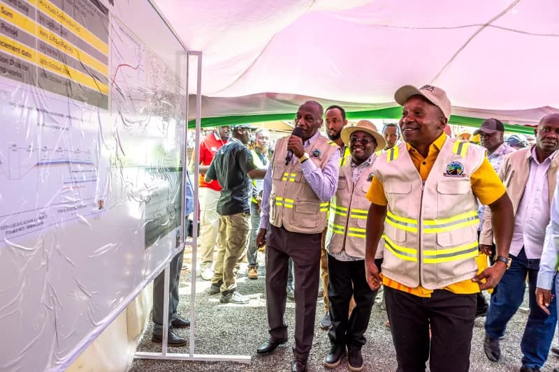 Reprieve for Matangi locals as Kindiki launches Kimbo-Matangi-Ini Road project