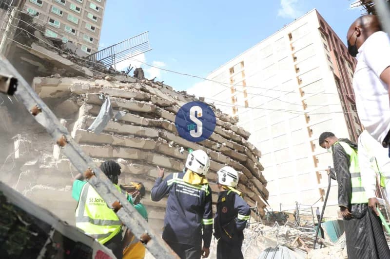 Eastleigh building collapse: Search for missing people enters day two