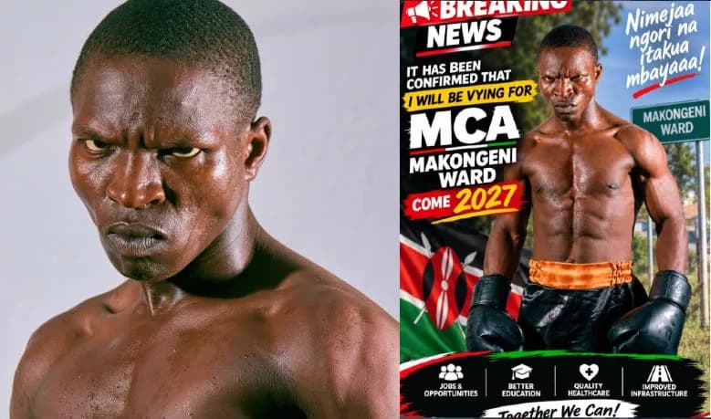 Boxer Mbavu Destroyer announces Makongeni MCA bid