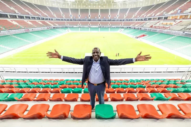 Kickoff countdown: Ruto inspects Raila Odinga Stadium ahead of grand January debut