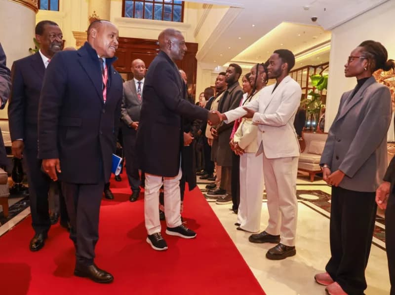 Ruto arrives in Moscow for Russia-Africa economic forum