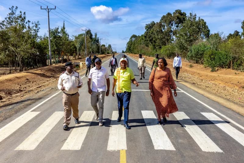 Kindiki takes Ruto re-election campaign to Laikipia, warns lazy contractors