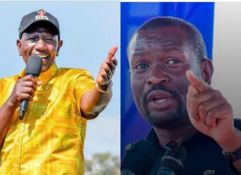 Ruto, Sifuna clash over development and democracy