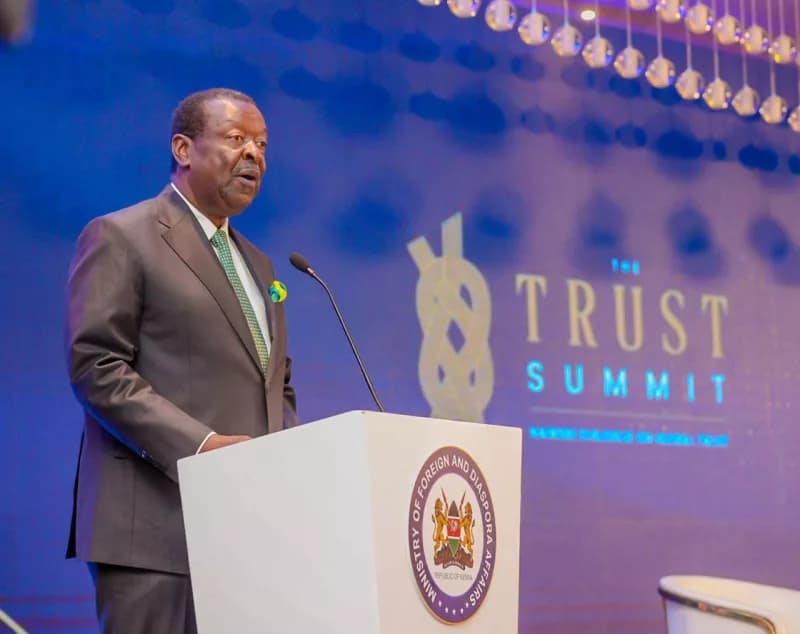Mudavadi calls for stronger accountability to rebuild public trust