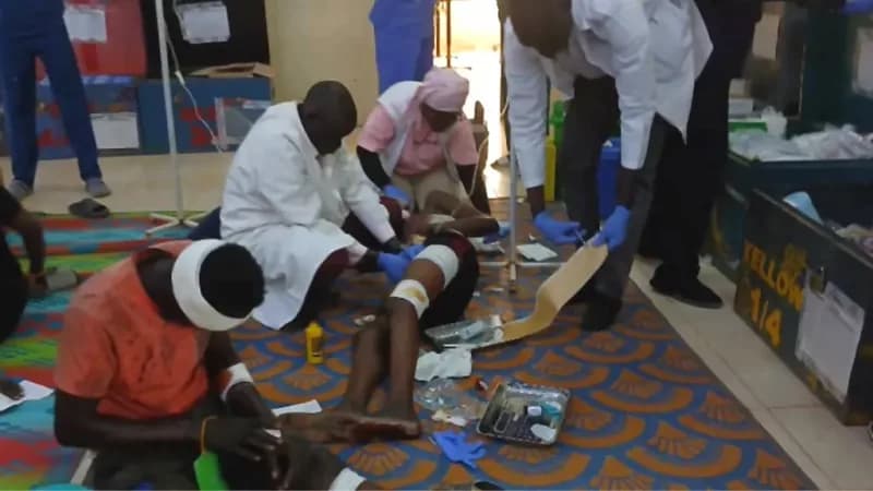 Sudan army drones hit mourners and fuel market killing more than 300 people, sources say
