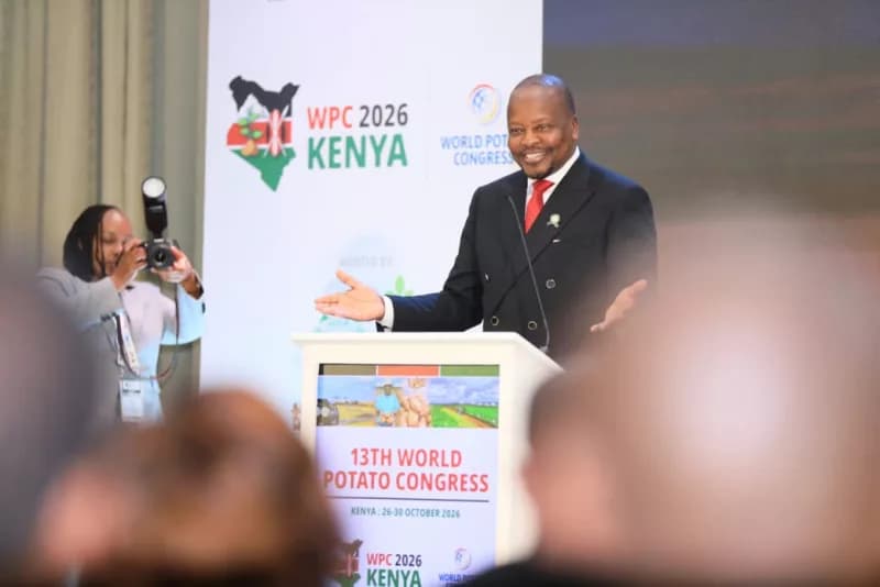 Kagwe woos investors as Kenya hosts 13th World Potato Congress