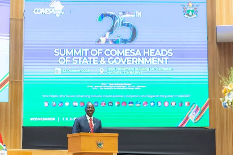 Ruto: Africa must stop exporting raw materials, importing finished goods