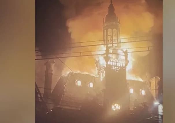 Violent clashes, looting and buildings ablaze in France as over 1,000 arrested after protests
