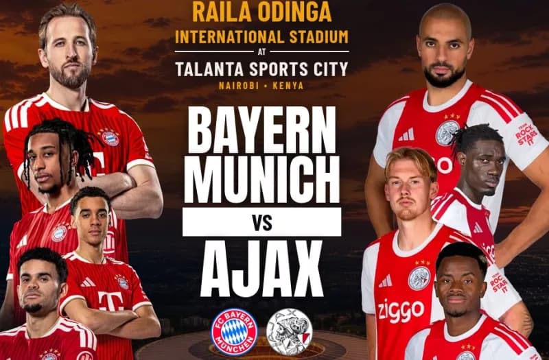 Bayern-Ajax match tickets to go on sale November 5