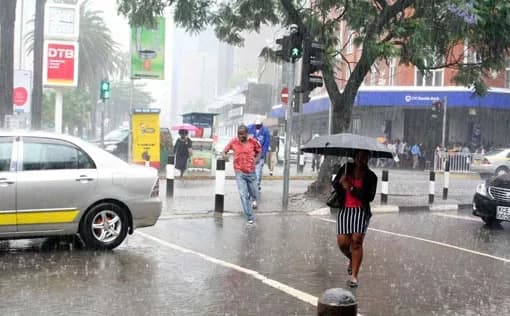 Met: Expect rainfall in most parts of Kenya this week