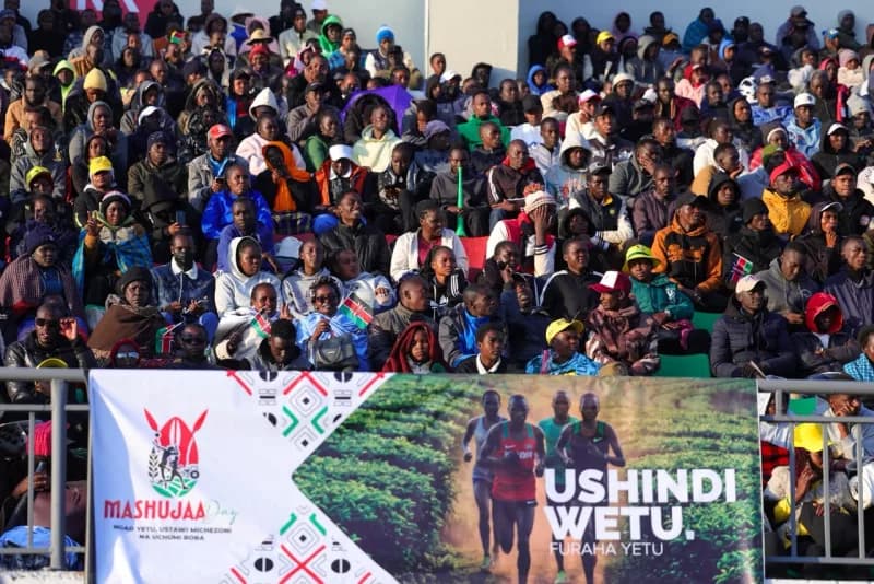 Mashujaa Day: Maroon Commandos entertain Eldoret crowd
