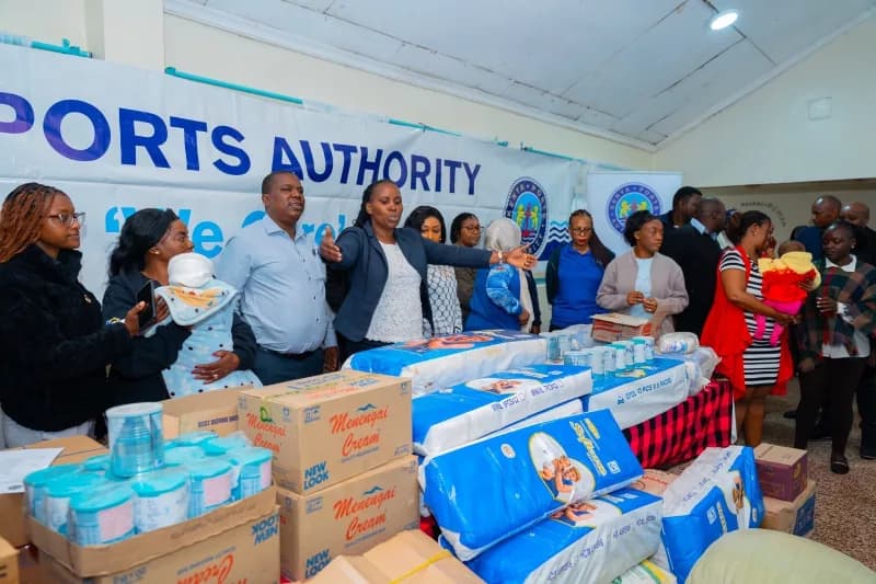 Kenya Ports Authority donates to Nairobi Children Rescue Centre