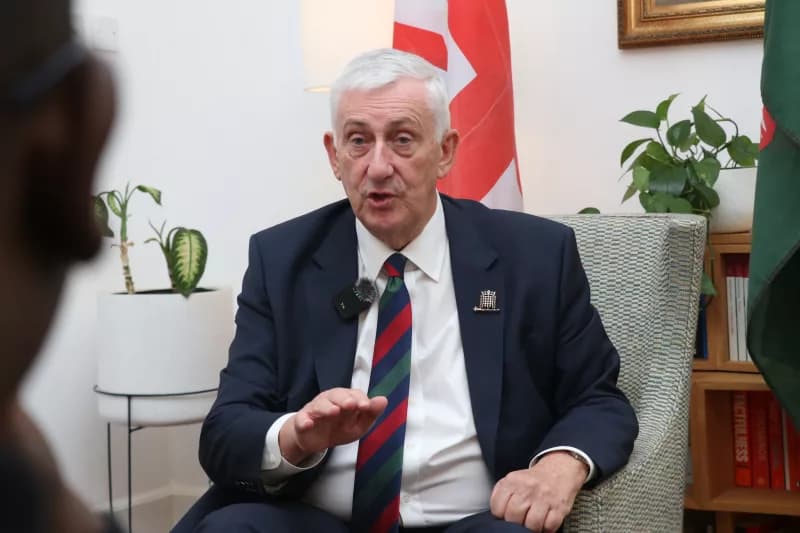 UK Commons Speaker: Parliament must hold government to account, not protect it