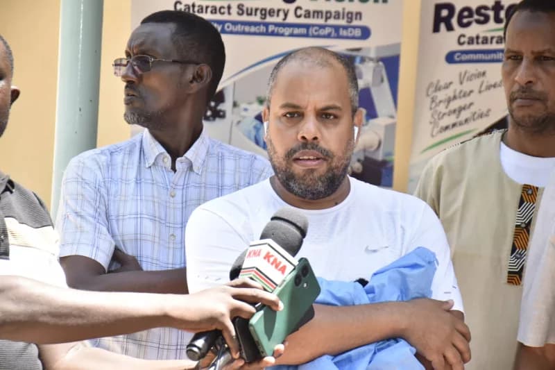 Call for more partners to support special eyecare services in Garissa