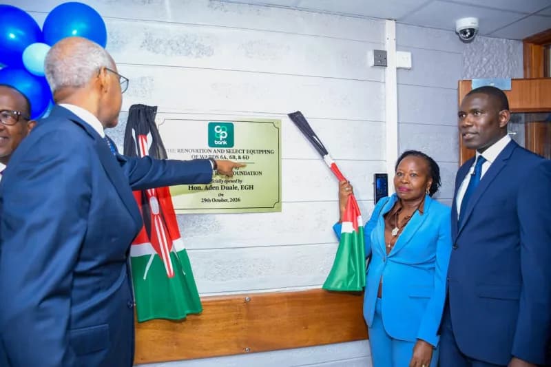 Co-op Bank injects Sh102m into KNH Orthopaedic wards