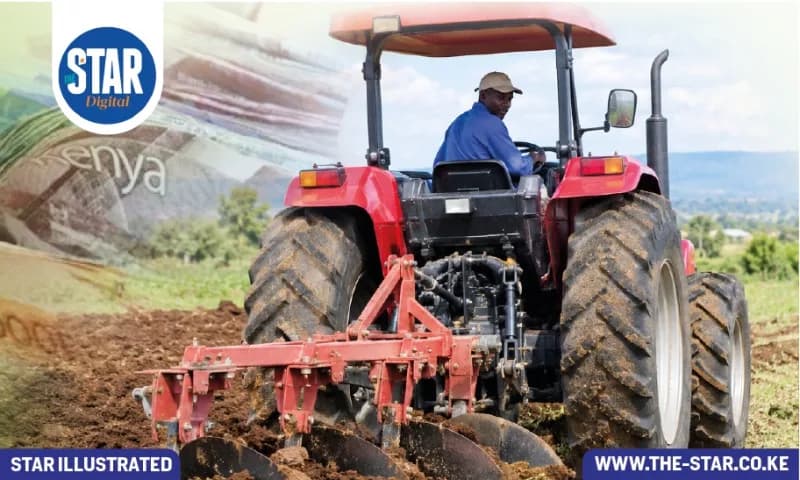 Where are Kenyans borrowing from to finance farming?