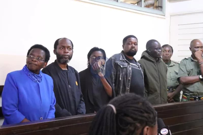 Two police officers among five charged with Matthew Mbobu's murder