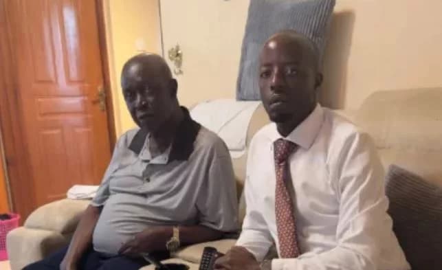 Raila Junior visits recovering Oburu Odinga at home