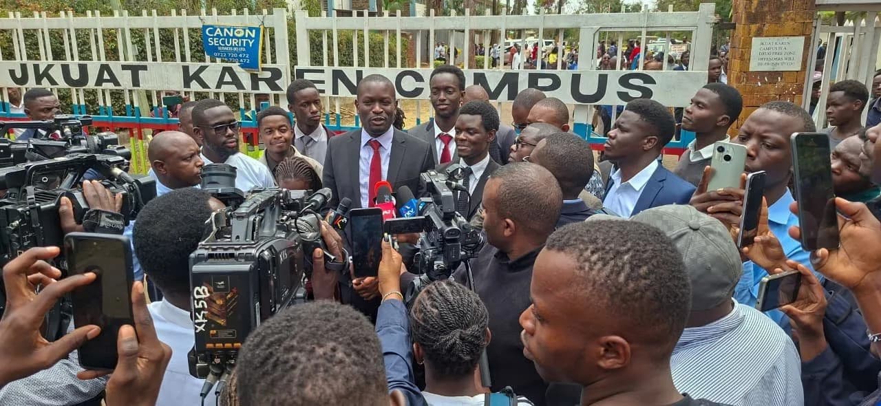 Sifuna faults JKUAT Karen of denying him access to students forum
