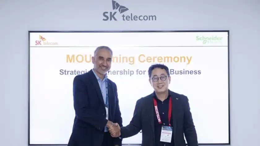 SK Telecom and Schneider Electric Partner to Advance AI Data Center Infrastructure