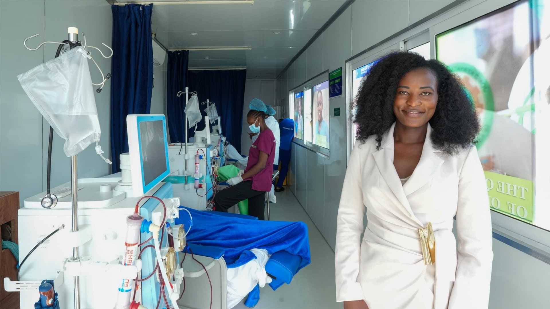 Naom Monari: Kenyan nurse bringing dialysis machines closer to patients
