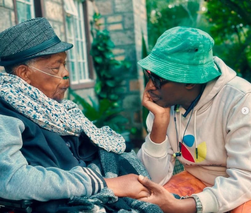 Kenyan Artist Nameless in Mourning After Losing Father Mzee Joshua Mathenge