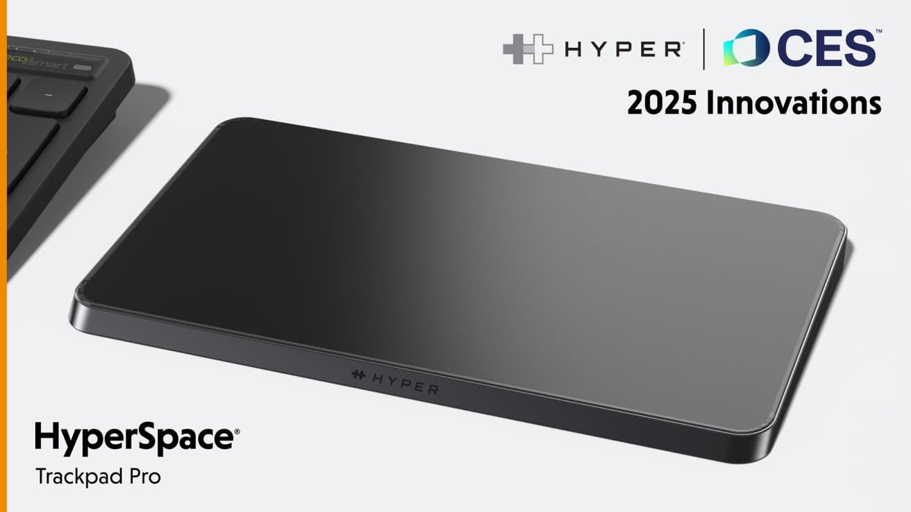 CES 2025: Hyper Unveils HyperSpace Trackpad Pro for Windows Users