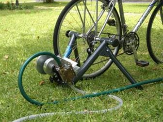 Farmers to pump water for free with bicycle