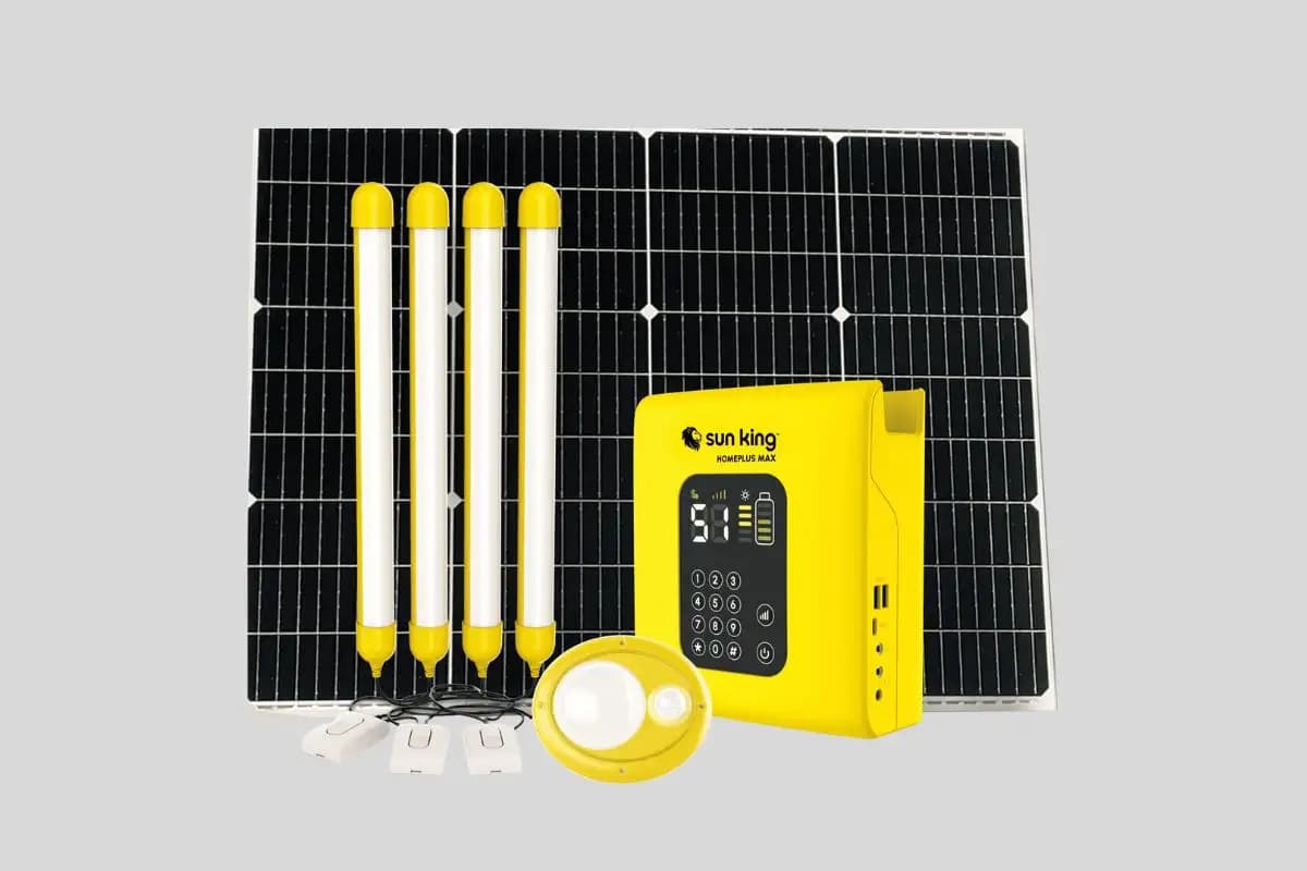 Sun King Unveils HomePlus Max: A Solar Home System Powerful Enough for TVs, Laptops and Multi-Room Lighting
