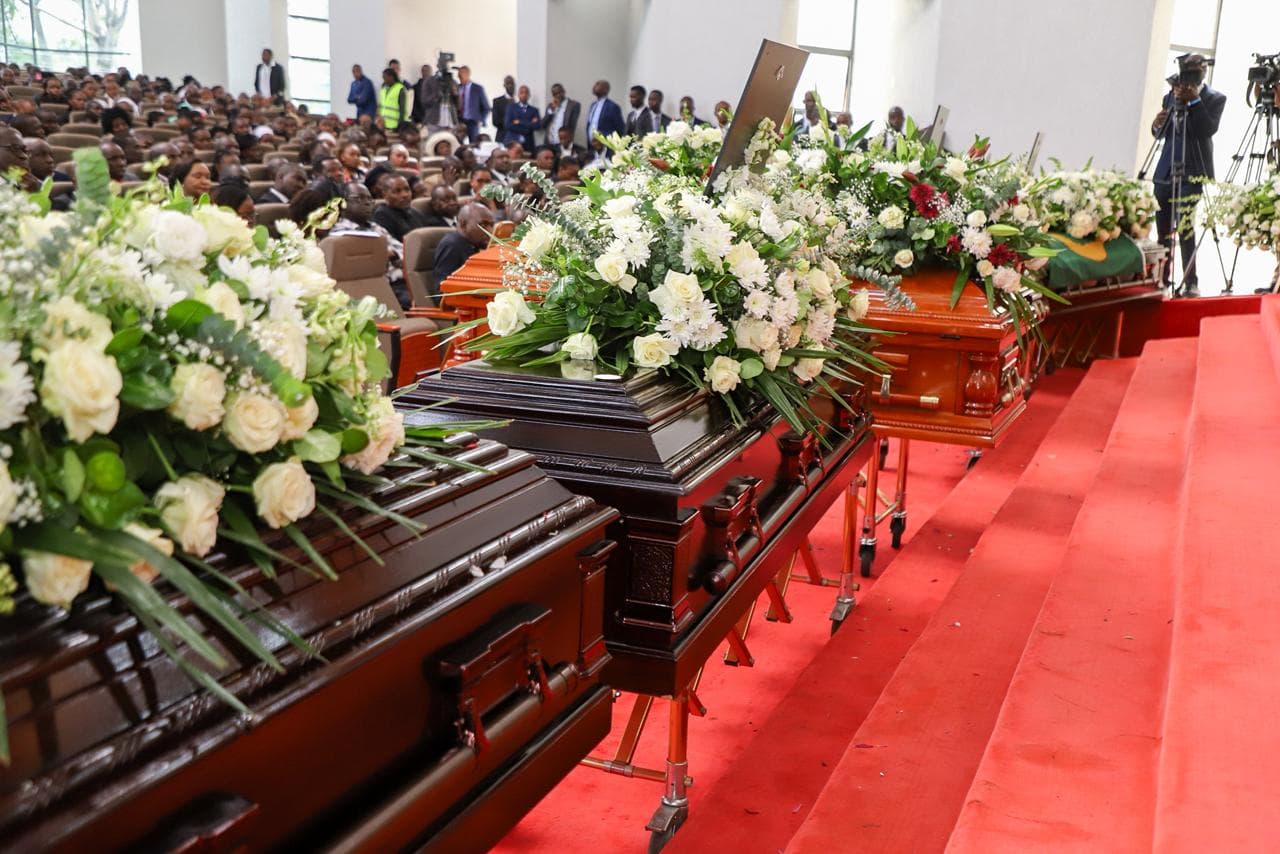 Joint requiem mass for Late MP Ng’eno, Nandi helicopter crash victims underway