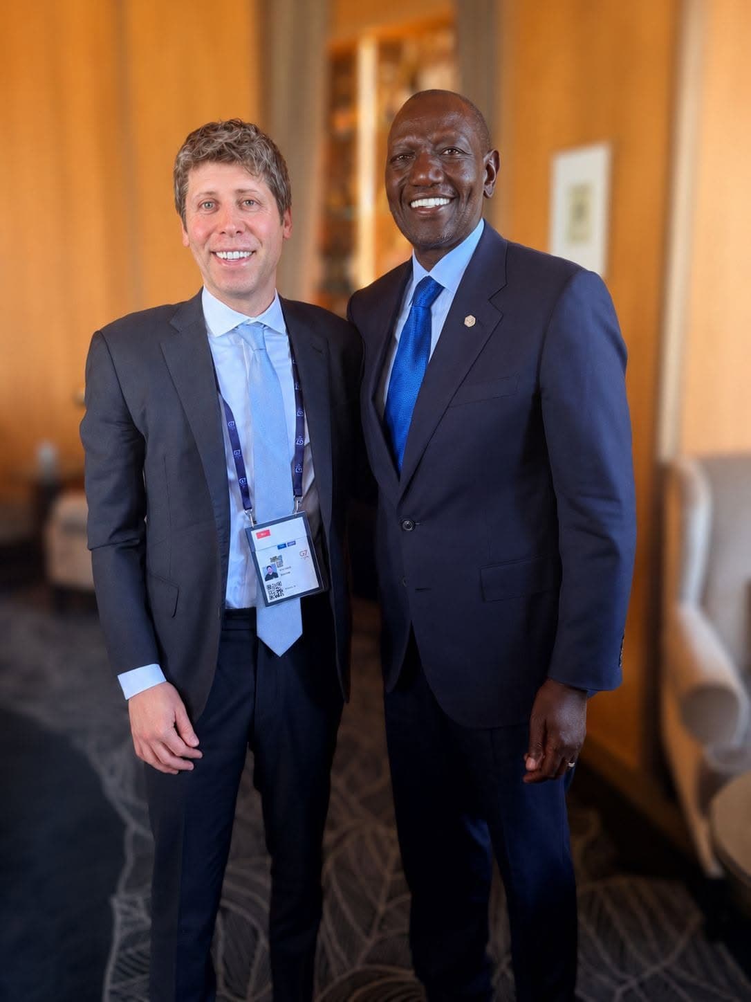 Ruto Announces Plans for OpenAI Academy in Nairobi After Meeting Sam Altman