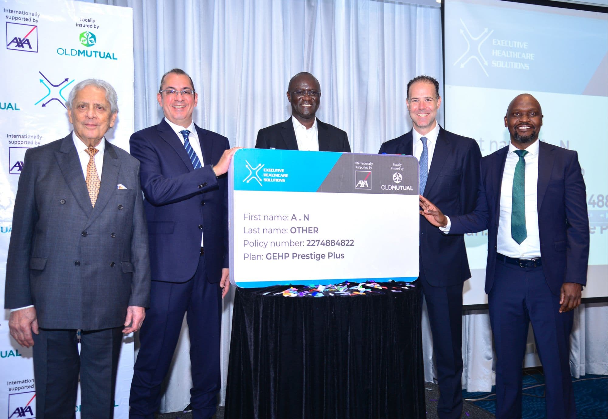 AXA, Old Mutual & EHS partner to launch a premium International medical cover
