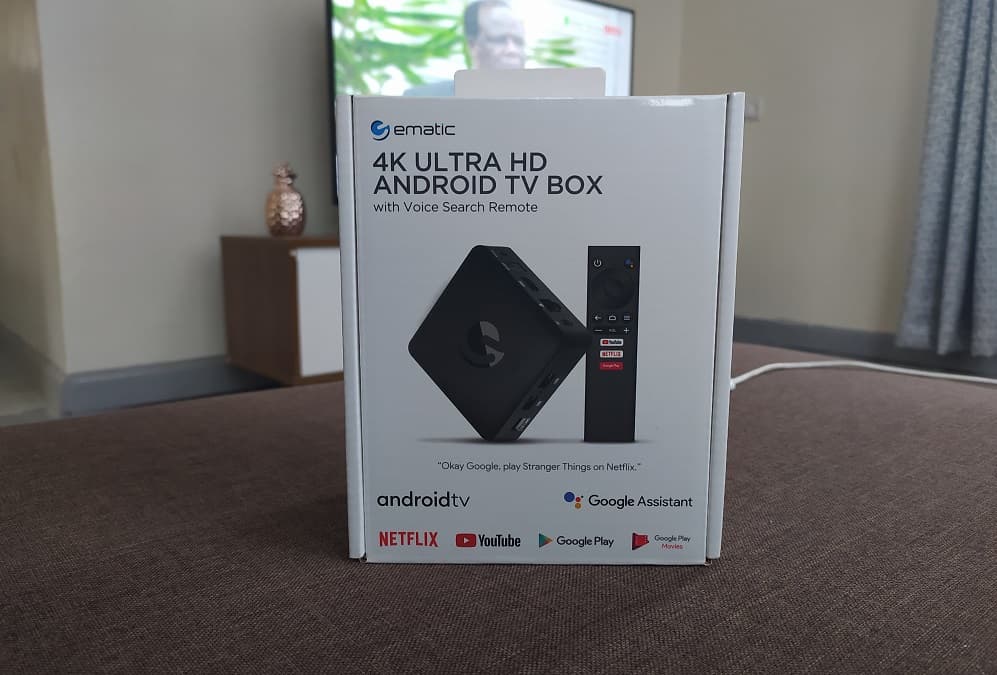 The Safaricom Ematic 4K Android TV Box Review