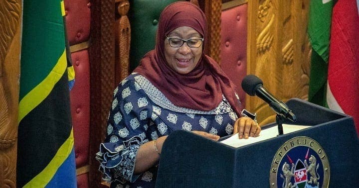 Suluhu’s Hilarious Speech excites Kenyan MPs In Parliament