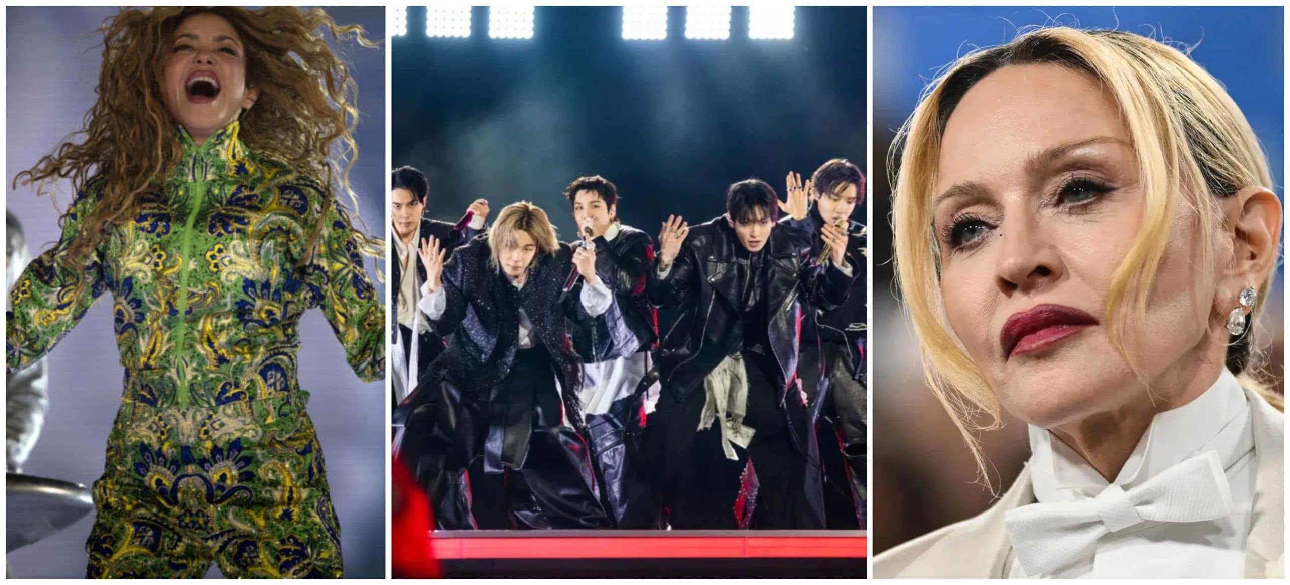 Madonna, Shakira & BTS to headline World Cup half-time show