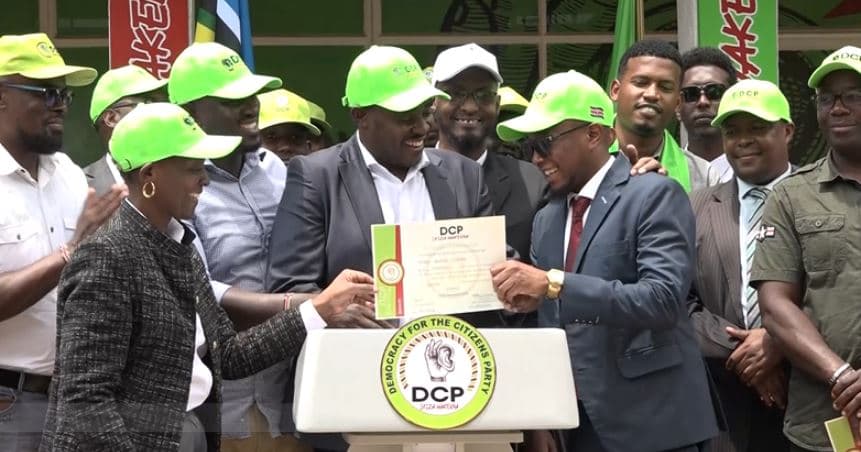 DCP Candidate Edgar Mwanga Withdraws from Malava Race