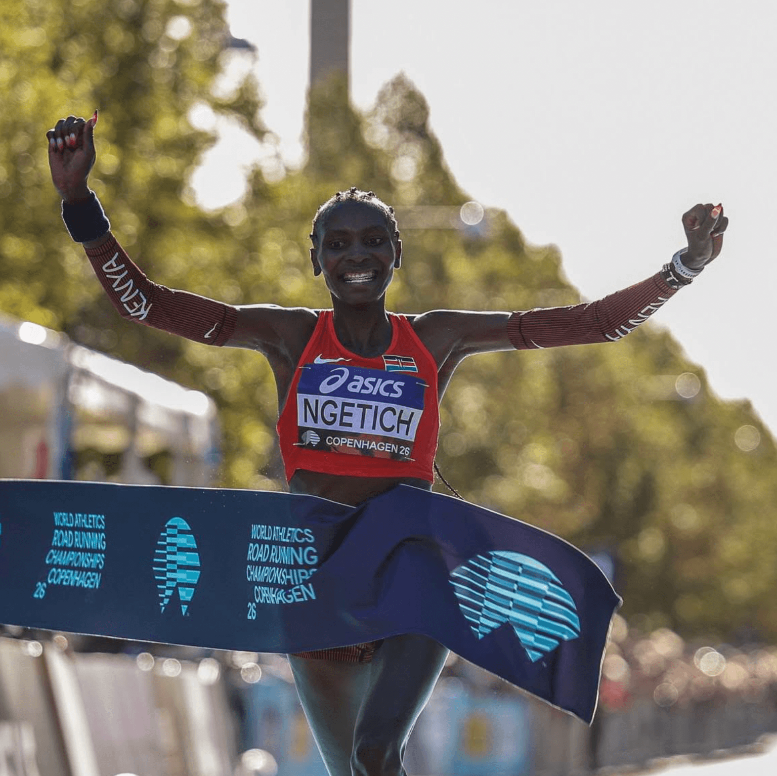 Phenomenal Agnes Jebet Ngetich wins Kenya’s only gold with new world record in Denmark