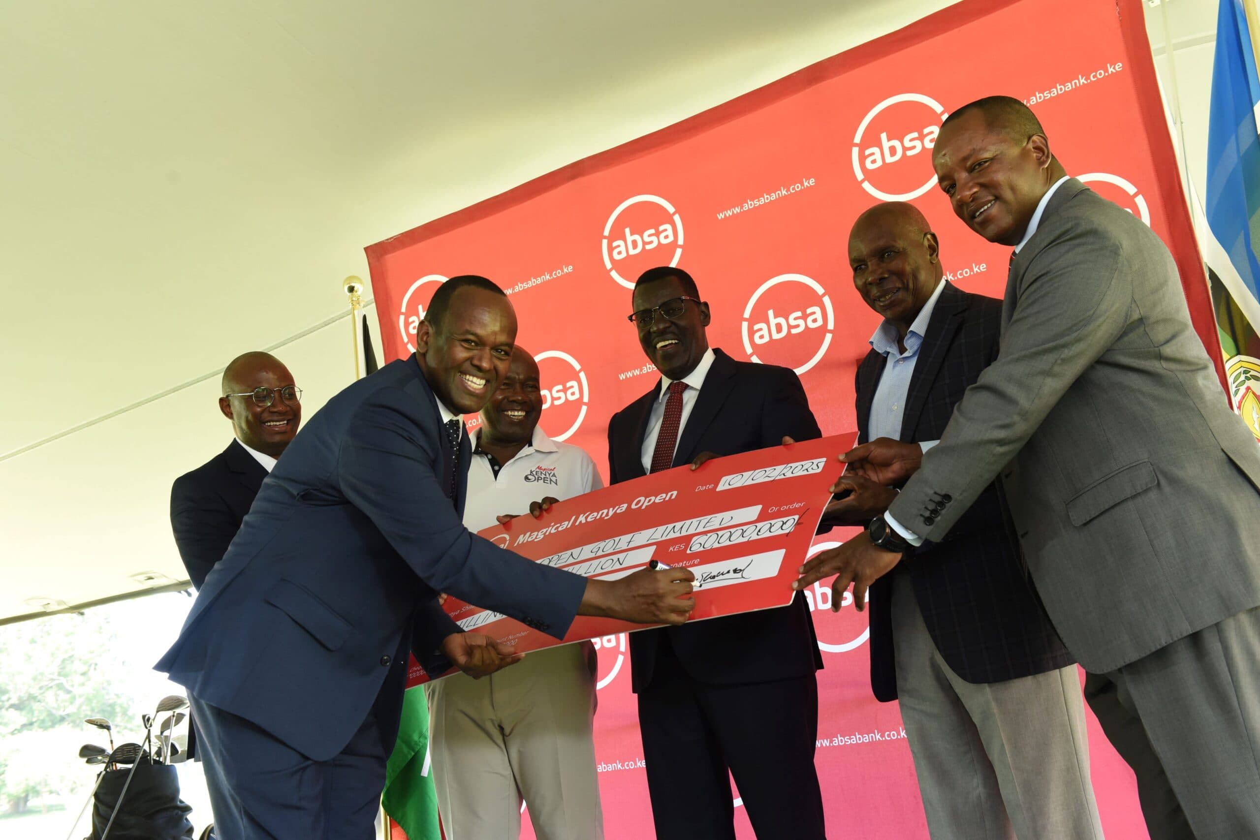 Absa Bank to sponsor the 2025 Magical Kenya Open with Ksh. 60 million