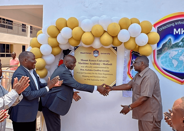 Mount Kenya University Establishes Maritime Academy In Malindi