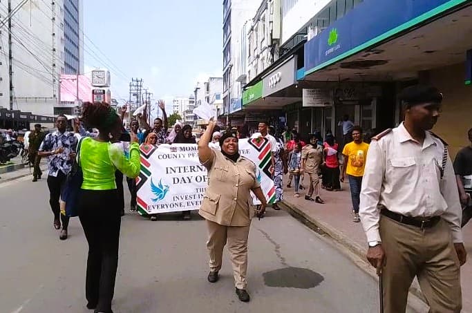 Mombasa marks International Day of Peace