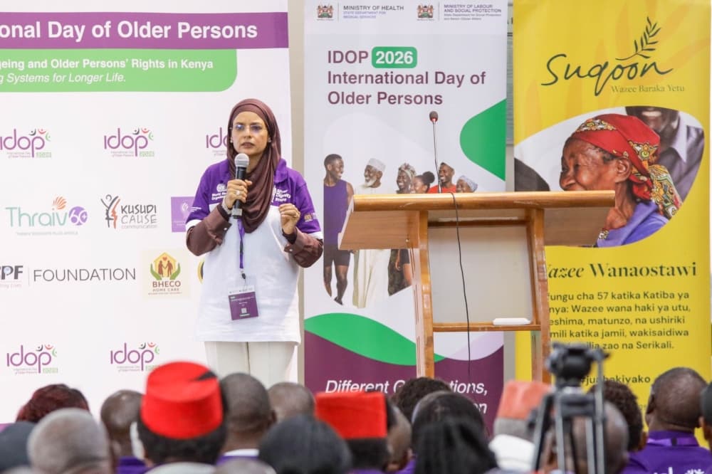 Suqoon Founder calls for stronger Social Protection to ensure dignified ageing in Kenya
