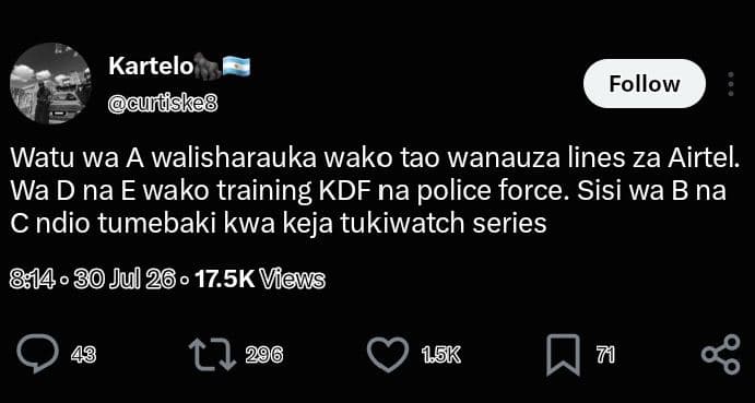 Hilarious Kenyan Tweets on X to Beat the Monday Blues