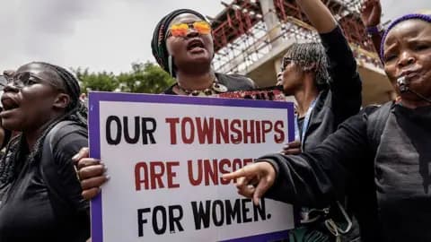 Grim discoveries of murdered women spark fear in South Africa