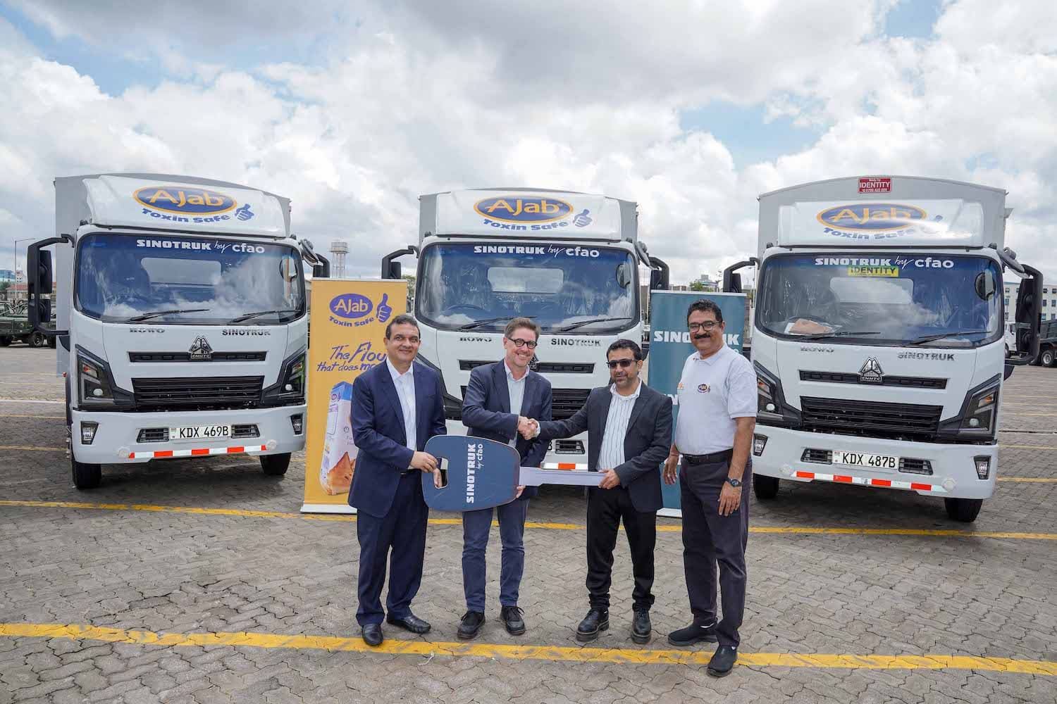 Ajab Wheat Flour Maker Rewards Top Distributors With 12 Trucks