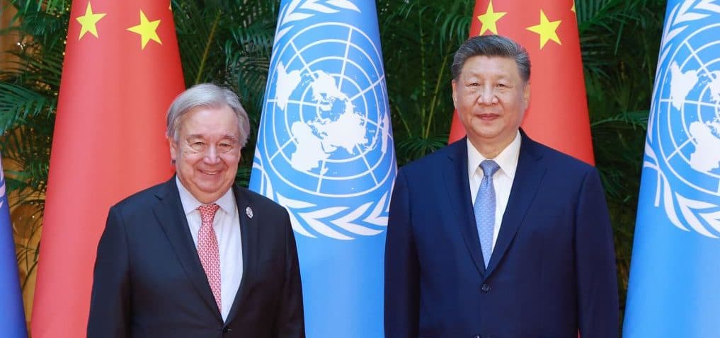 Xi voices firm support for UN in meeting with Guterres