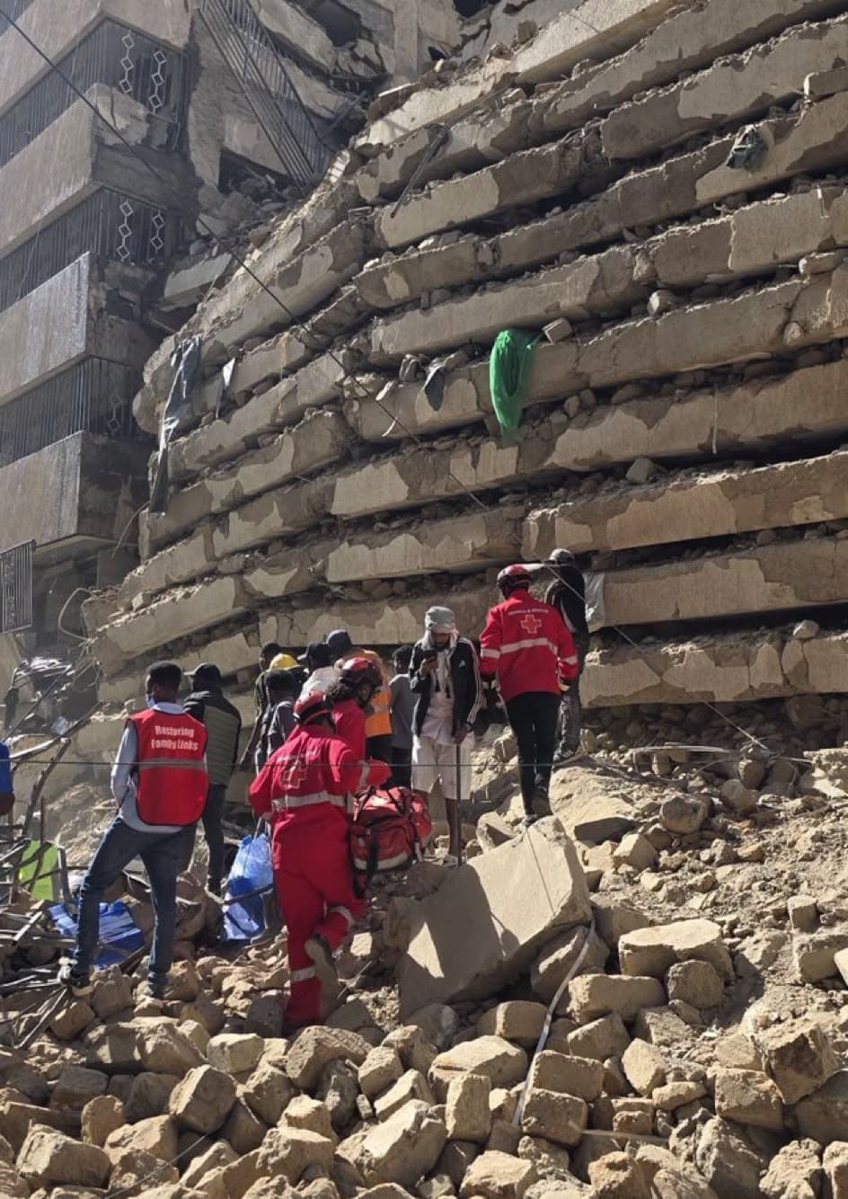 Building Collapse: 31 Still Missing as Search Enters Day Two