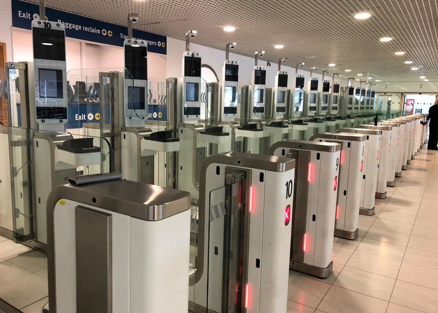 What Happens When an Airport eGate Cannot Match a Traveler