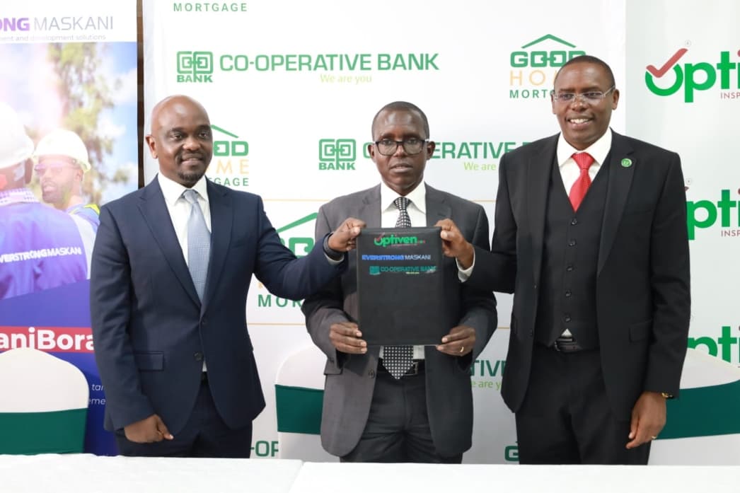 Co-operative bank, optiven, and everstrong Maskani launch integrated housing solution for Kenyans